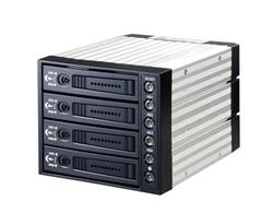 Jou Jye Backplane pro 3.5" 4x SATA/SAS HDD do 3x 5,25" black