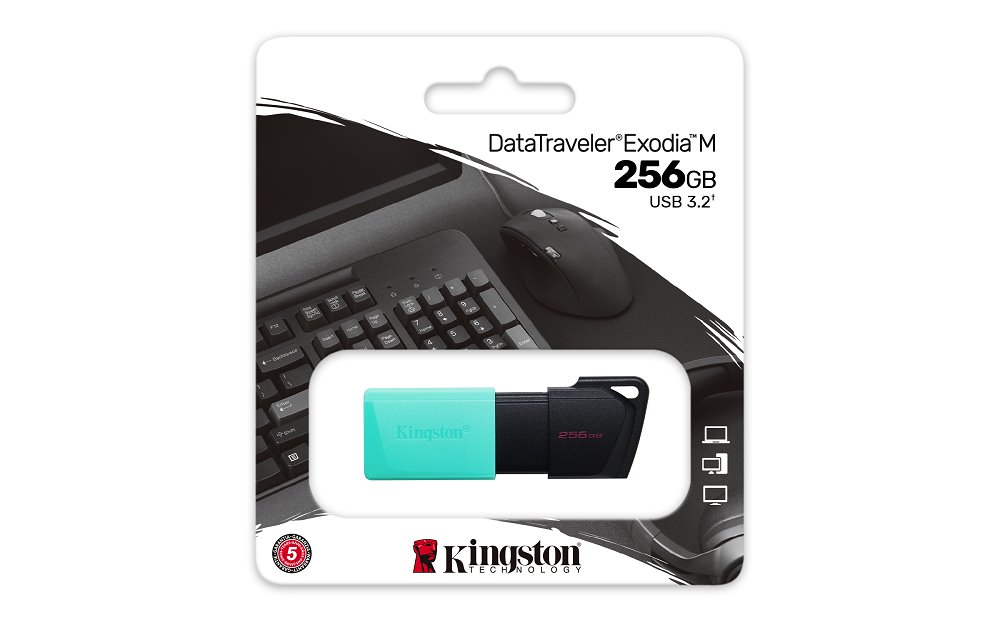 Kingston flash disk 256GB DT Exodia M USB 3.2 Gen 1