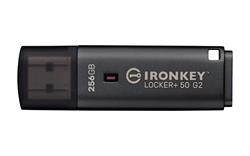 Kingston flash disk 256GB IronKey Locker+ 50 G2 FIPS 197 AES-256