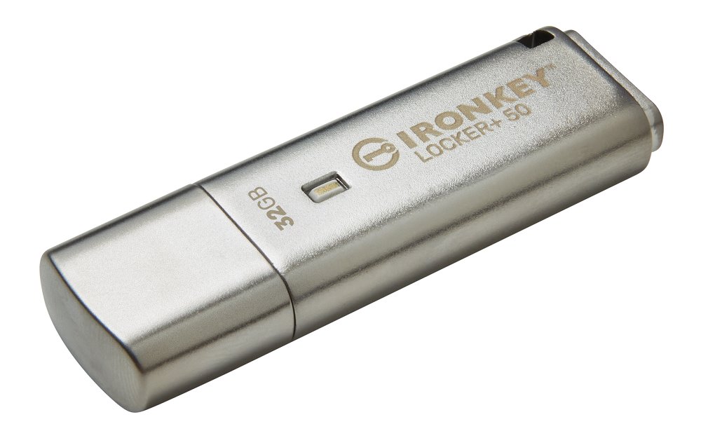 Kingston flash disk 32GB IronKey Locker+ 50