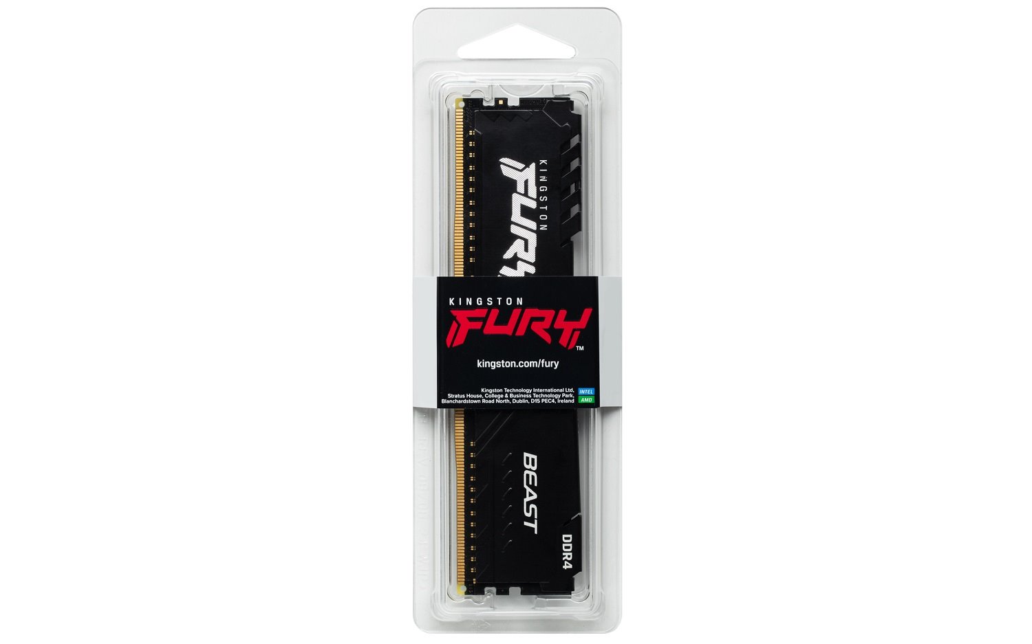 Kingston FURY Beast DDR4 64GB (Kit 2x32GB) 3600MHz DIMM CL18 černá
