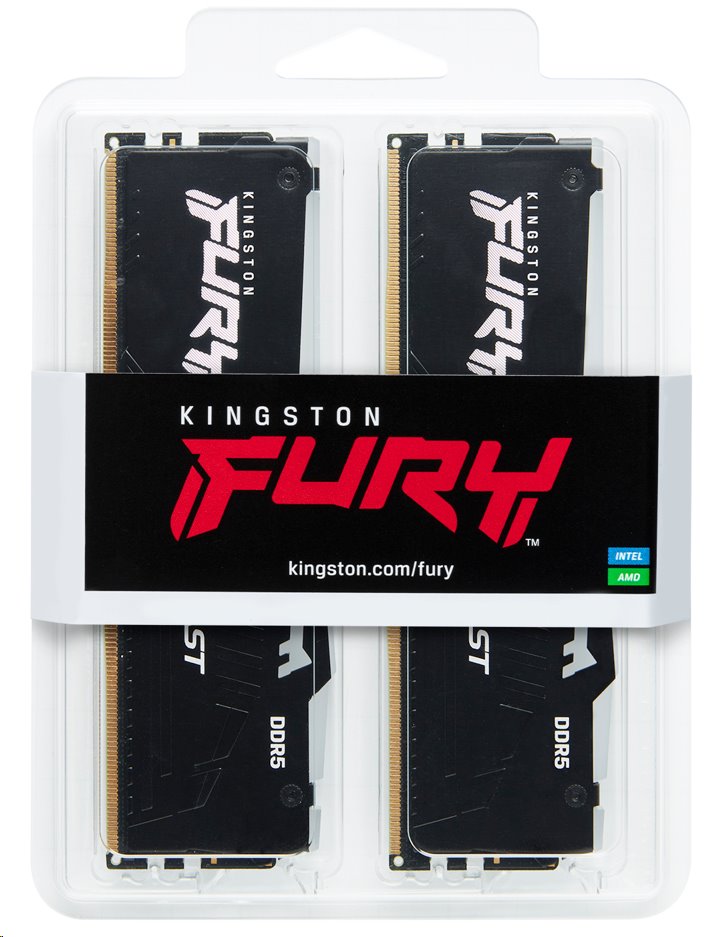 Kingston FURY Beast DDR5 16GB (Kit 2x8GB) 5200MHz DIMM CL40 RGB