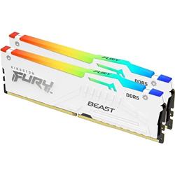 Kingston FURY Beast DDR5 16GB (Kit 2x8GB) 5200MT/s DIMM CL40 XMP White