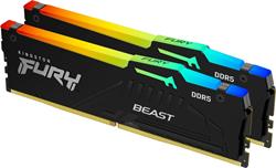 Kingston FURY Beast DDR5 32GB (Kit 2x16GB) 6000MT/s DIMM CL36 RGB EXPO