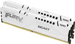 Kingston FURY Beast DDR5 32GB (Kit 2x16GB) 6000MT/s DIMM CL36 White EXPO