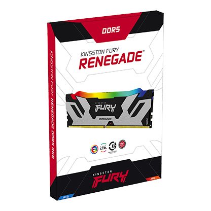 Kingston FURY Renegade DDR5 16GB 7600MHz DIMM CL38 RGB XMP