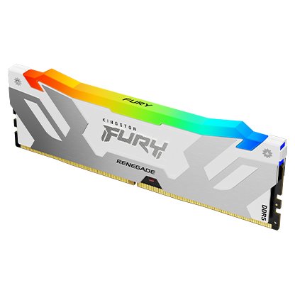 Kingston FURY Renegade DDR5 16GB 8000MHz DIMM CL38 RGB White XMP