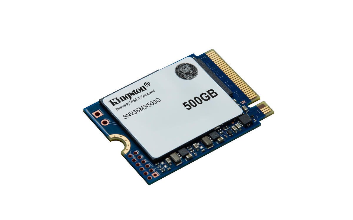 Kingston SSD 500GB NV3 NVMe™ PCIe M.2 2230 (ctení/zápis: 5000/3000MB/s;)