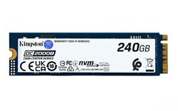 Kingston SSD DC2000B 240GB M.2 PCIe 4.0 NVMe x4 2280 (čtení/zápis: 4500/400MBs)