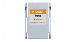 Kioxia Data Center SSD, CD8-R Series, 960 GB, PWPD:1, PCIe Gen4 1x4, U.2 15mm, 7200/1800 MB/s, 1000/80K IOPS