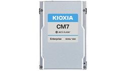 Kioxia Enterprise SSD, CM7-R U.3 Series, 3840 GB, PWPD:1, PCIe Gen5 1x4, 2x2, U.3 15mm, 14000/6750 MB/s, 2700/310K IOPS