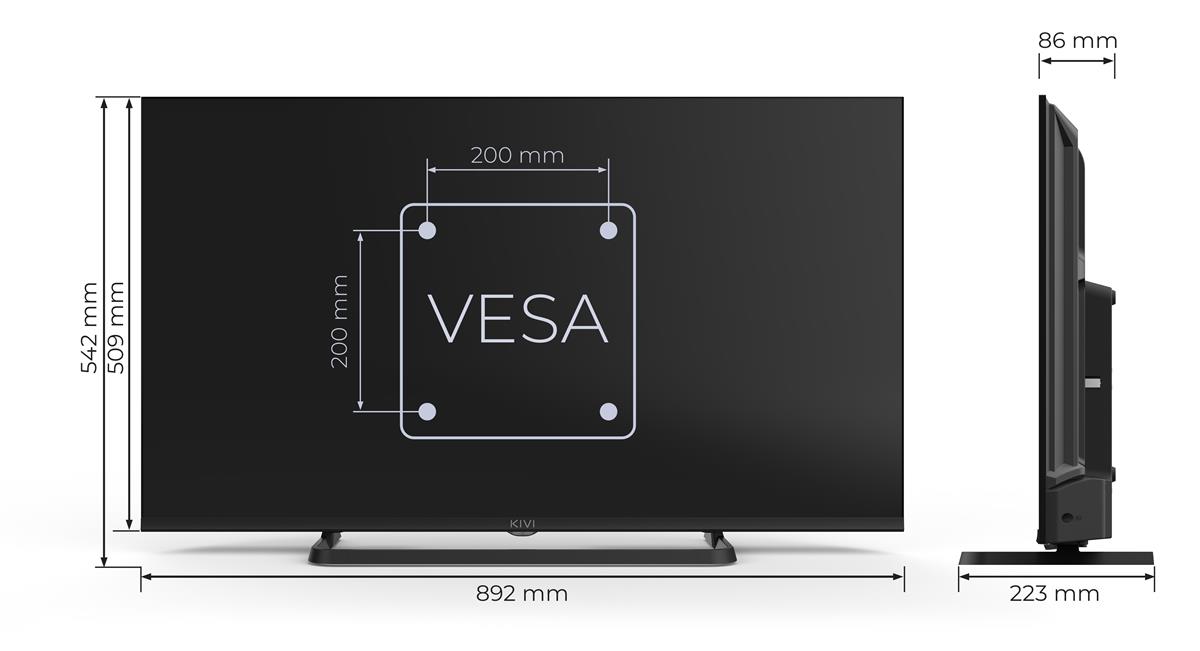 KIVI 40F710QB 40'' Optima L5 LED FHD Google TV