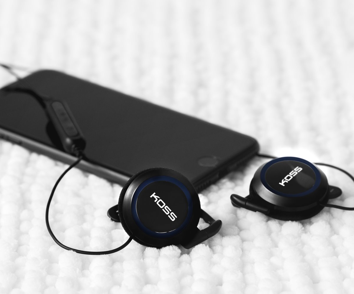 KOSS Bluetooth 4.2 sluchátka BT221i, 50Hz - 18kHz, 6h, 10m - černá