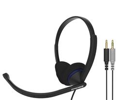 KOSS sluchátka CS200i, 20Hz - 22kHz, 102dB/mW, 3.5mm jack, 2.4m, mikrofon - černá