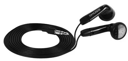 KOSS sluchátka KE5k, 60Hz - 20kHz, 98dB/mW, 3.5mm jack, 1.2m - černá