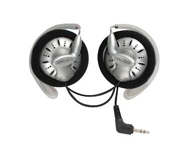 KOSS sluchátka KSC75, 15Hz - 25kHz, 101dB/mW, 3.5mm jack, 1,25m - stříbrná