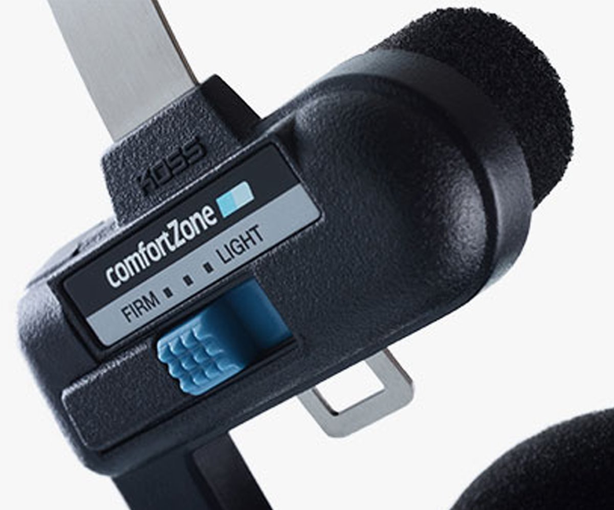 KOSS sluchátka Porta Pro, 15Hz - 25kHz, 101dB/mW, 3.5/6.3mm jack, 1.2m - černá