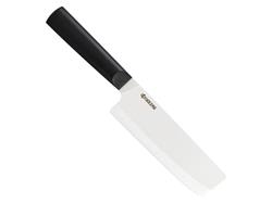Kyocera keramický nůž, Chowa Series, Nakiri nůž, 15 cm, bílá čepel, černá rukojeť, TK-150N WH-BK