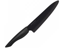 Kyocera keramický nůž, Shin Black Series, Kuchařský nůž, 18 cm, ZK-180 BK-BK