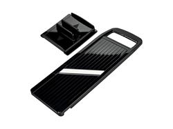 Kyocera keramický široký nastavitelný kráječ s ochranným držákem, černý, CSN-402-BK