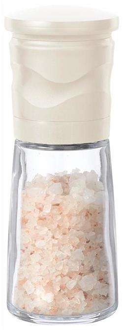 Kyocera malý keramický mlýnek na sůl, pepř a koření s nastavitelnou hrubostí, bílý, CM-15N WH