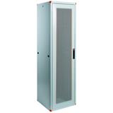 Legrand EvoLine 19" stojanový rozvaděč 45U, 600x600mm, 1000kg, jednokřídlé perforované dveře