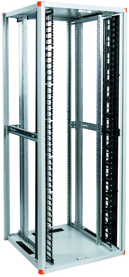 Legrand EvoLine 19" stojanový rozvaděč 45U, 800x800mm, 1000kg, dvoukřídlé skleněné dveře