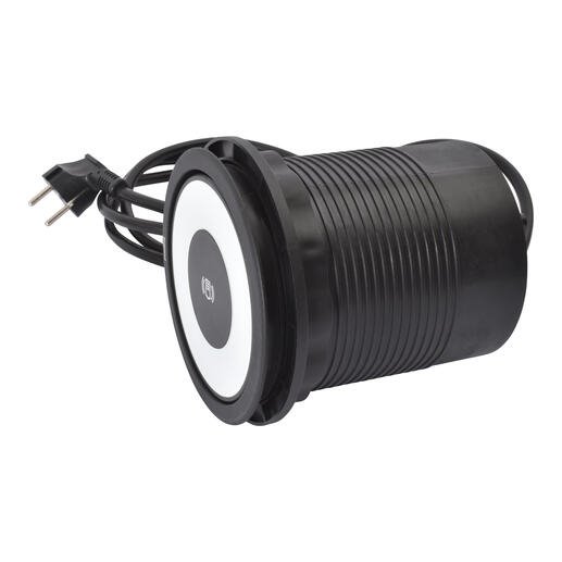 Legrand - Incara™ Tower 120 - Výsuvný zásuvkový blok 4x2P+T/USB A+C (bezdrát. nabíječka), kabel 2m