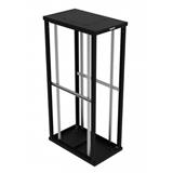 Legrand Linkeo DC 19" serverový rozvaděč 42U 600x1000, 1500kg, pouze rám bez dveří a bočnic, černý