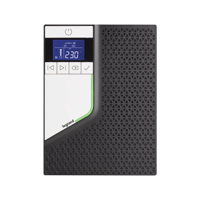 LEGRAND UPS Keor SPE Tower 3000VA/2400W, Line-interactive, výstup 8/1x IEC C13/C19, sinus, USB, RS-232, slot pro LAN