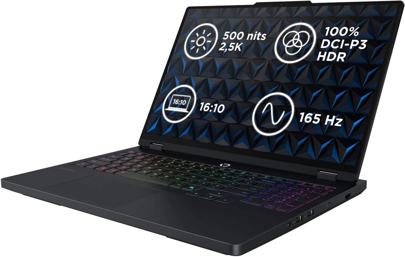 Lenovo IP Legion Pro 5 16IAX10, Ultra 9 275HX, 16.0˝ 2560x1600 WQXGA, RTX 5070/8GB, 32GB, SSD 1TB, W11H, čierny, 3y CI