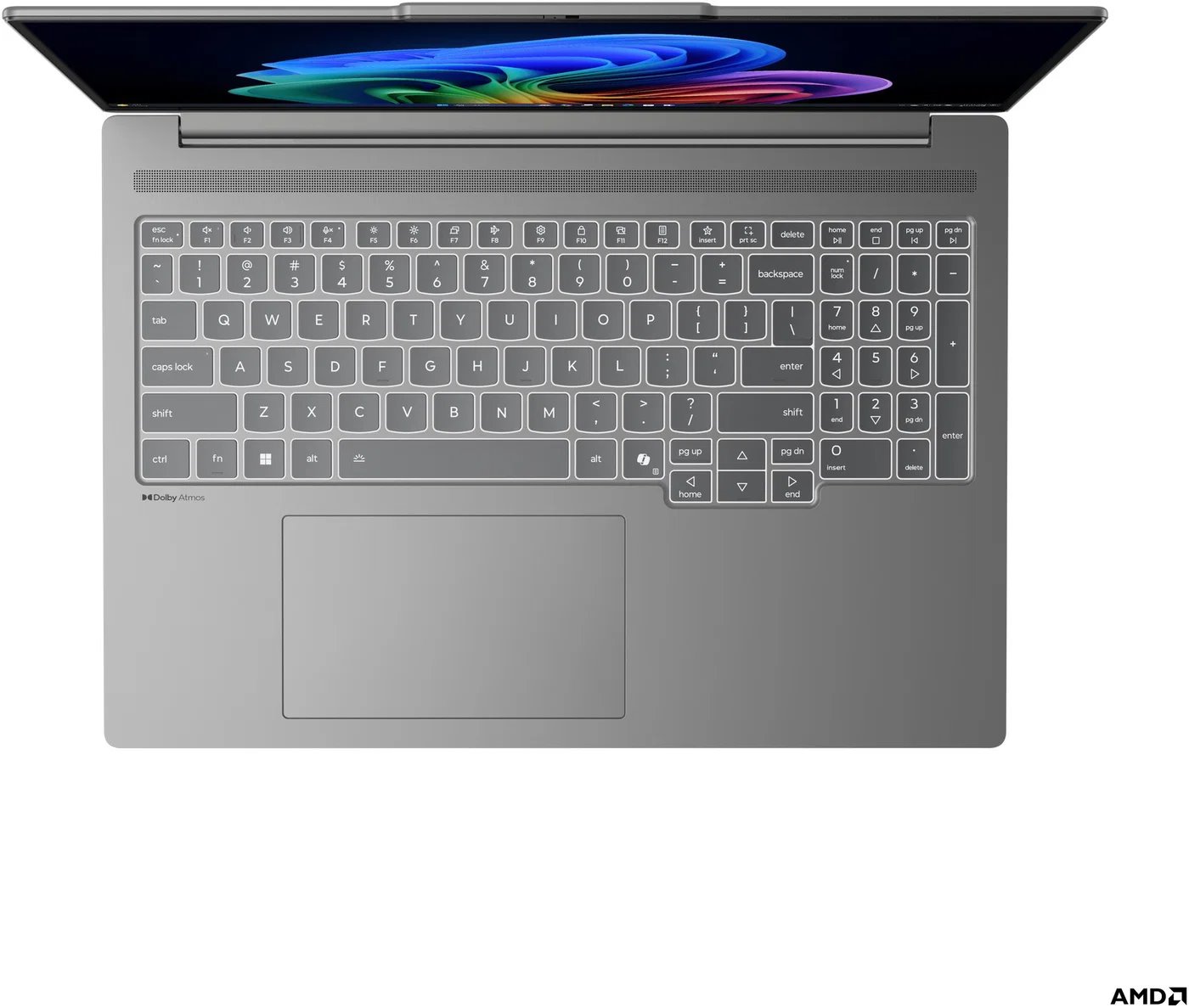 Lenovo IP Pro 5 16AKP10, Ryzen AI 7 350, 16.0˝ 2880 x 1800, RTX 5050/8GB, 32GB, SSD 1TB, FDOS, šedý, 2y CI