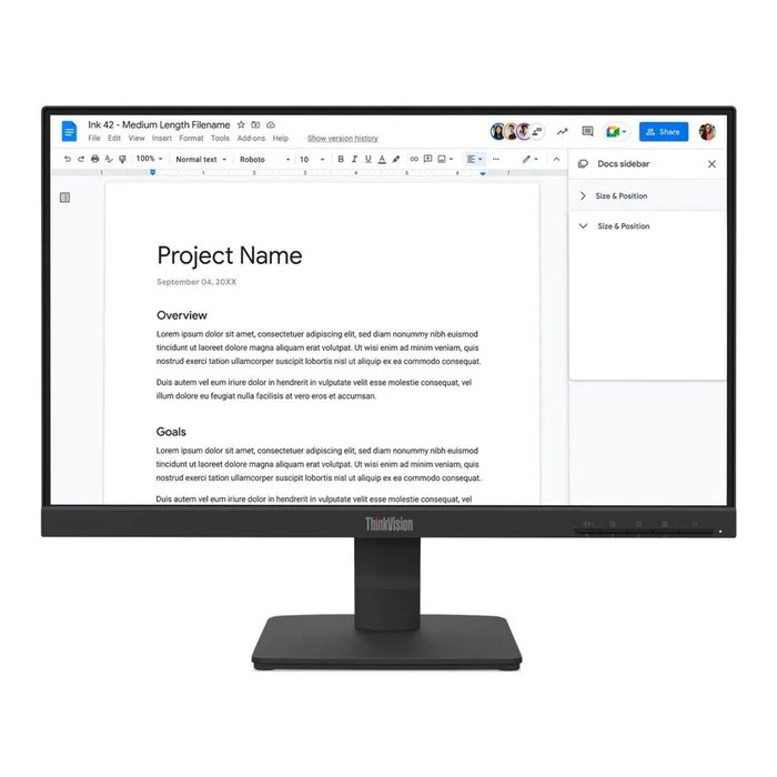 Lenovo S22-4e, 21.5", IPS, 16:9, 1920 x 1080, 3R