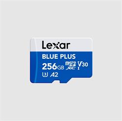 Lexar paměťová karta microSD 256GB BLUE PLUS microSDXC UHS-I až 170MB/s