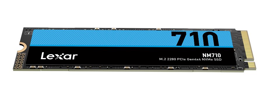 Lexar SSD NM710 PCle Gen4 M.2 NVMe - 1TB (čtení/zápis: 5000/4500MB/s)