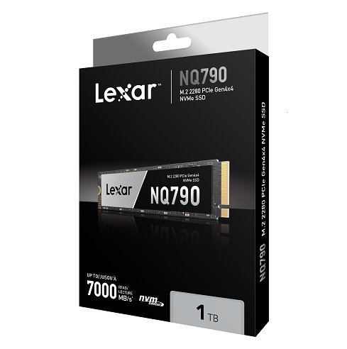 Lexar SSD NQ790 PCle Gen4 M.2 NVMe - 1TB (čtení/zápis: 7000/6000MB/s)
