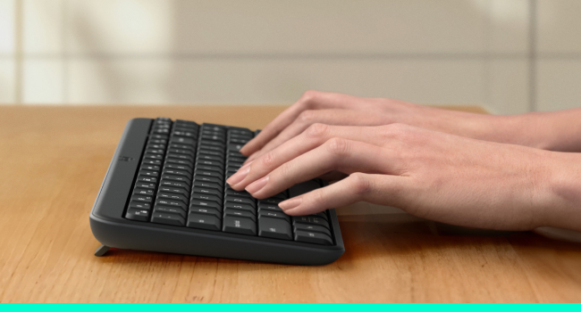 Logitech® Keyboard K120 - CZE - USB - EER