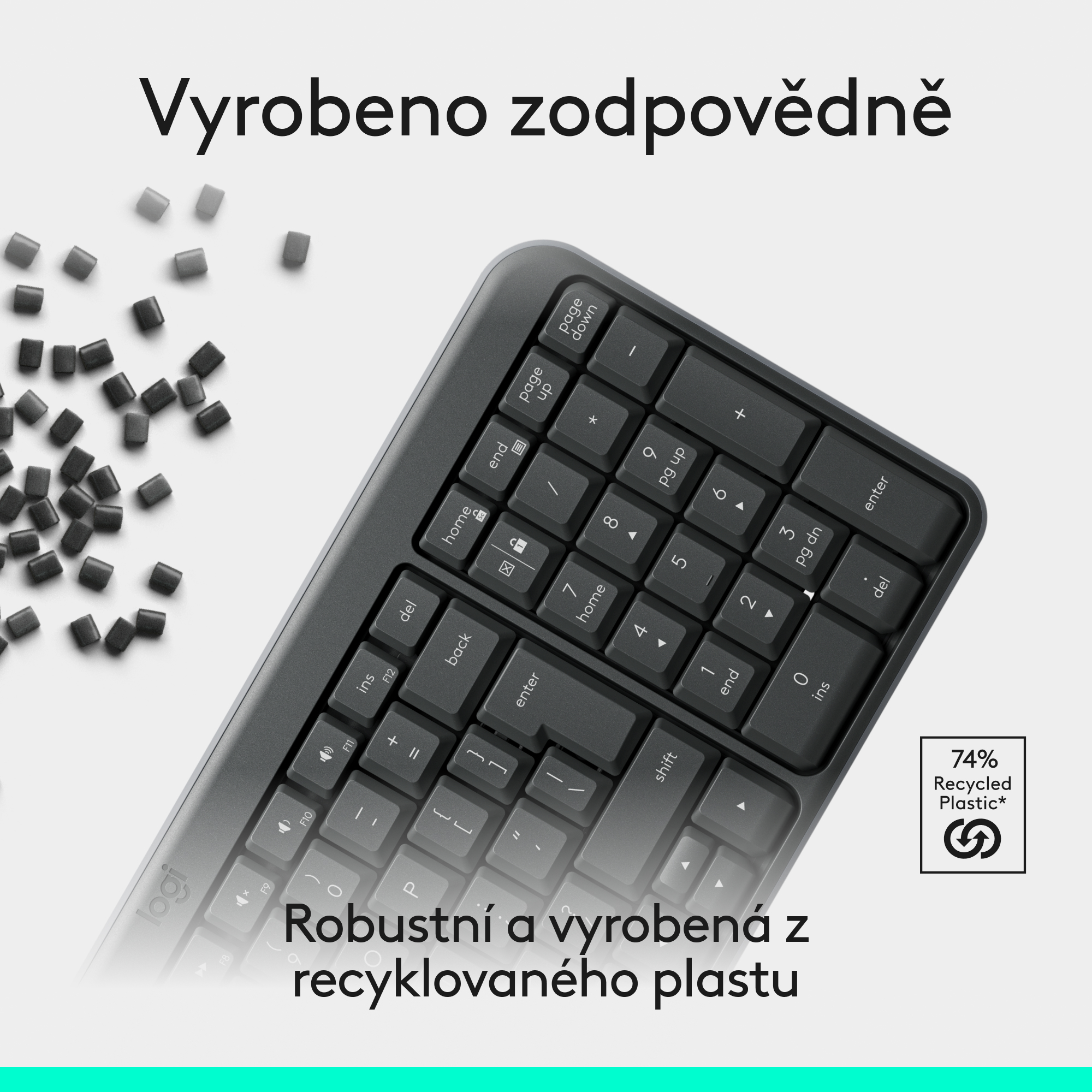 Logitech® Keyboard K120 - CZE - USB - EER