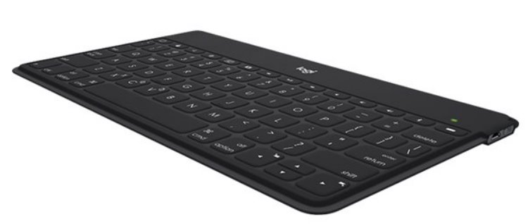 Logitech Bluetooth Keyboard Keys-To-Go - BLACK - UK - INTNL
