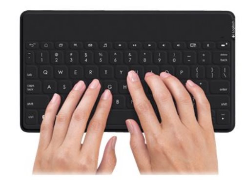 Logitech Bluetooth Keyboard Keys-To-Go - BLACK - UK - INTNL