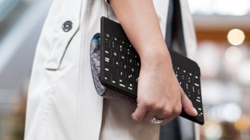 Logitech Bluetooth Keyboard Keys-To-Go - BLACK - UK - INTNL