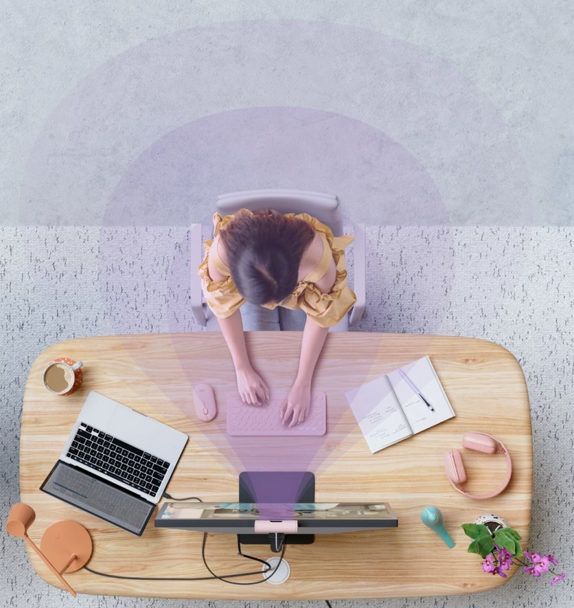 Logitech Brio 500 webcam - ROSE - EMEA