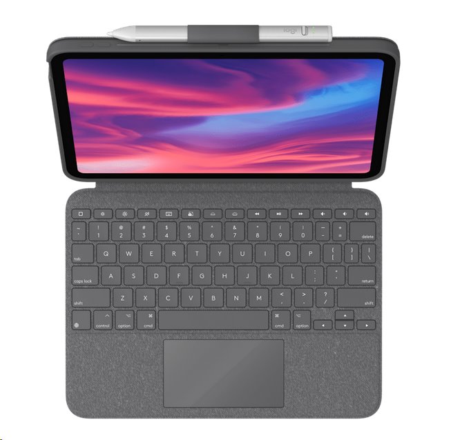 Logitech Combo Touch for iPad (10th gen) - OXFORD GREY - UK