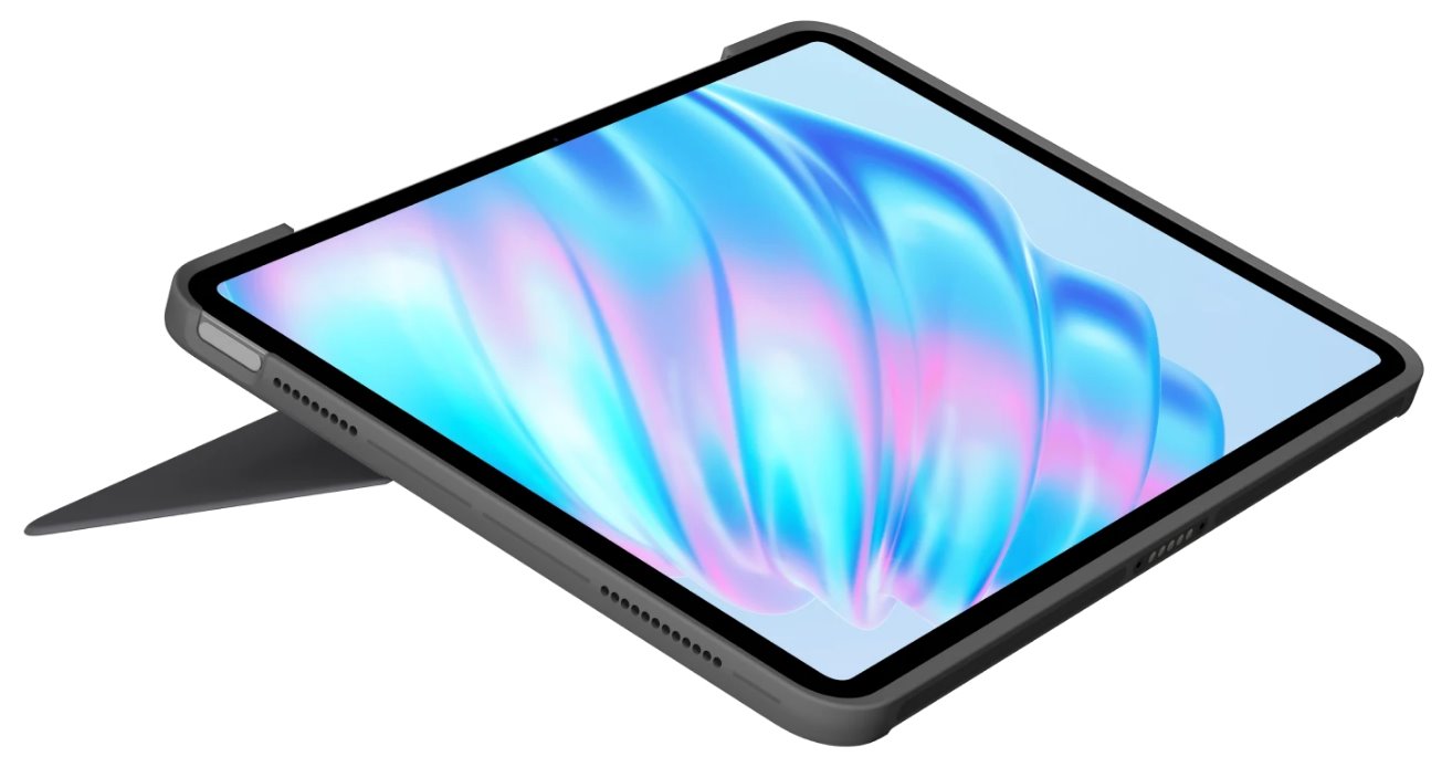 Logitech Combo Touch iPad Air 13" (M2) - OXFORD GREY - US - INTNL