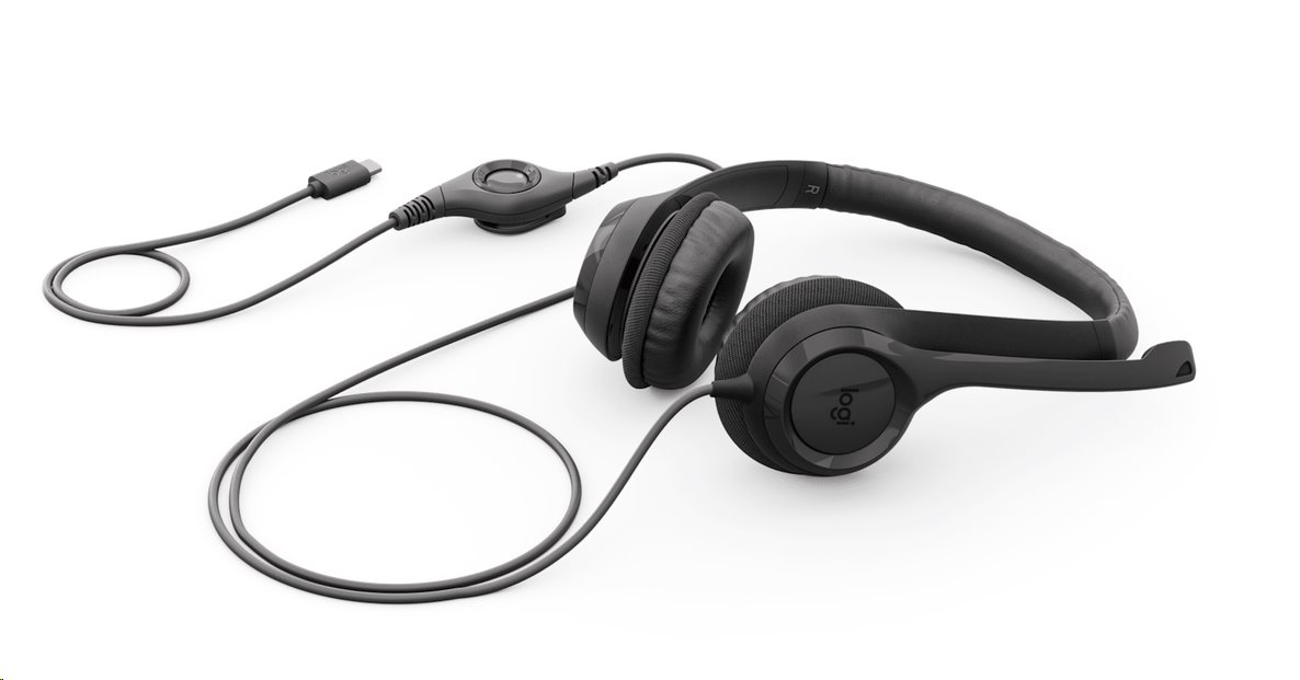 Logitech® USB Headset H390 - USB - EMEA