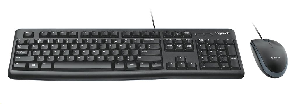Logitech® Desktop MK120 - CZE - USB - EER