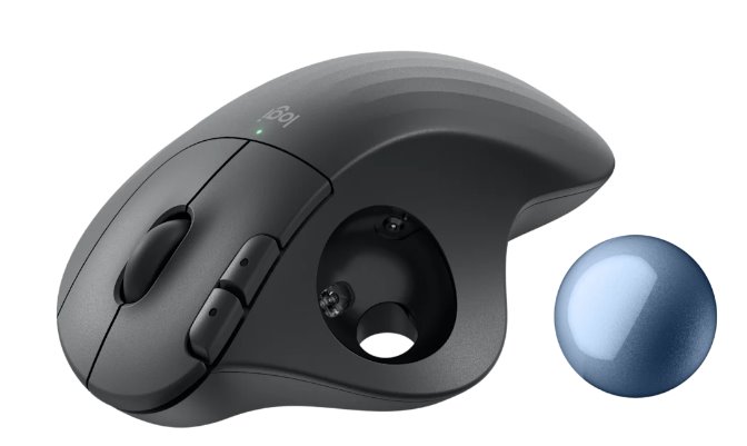 Logitech ERGO M575 Wireless Trackball for Business - GRAPHITE - EMEA