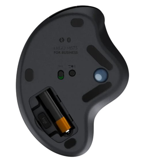 Logitech ERGO M575 Wireless Trackball for Business - GRAPHITE - EMEA
