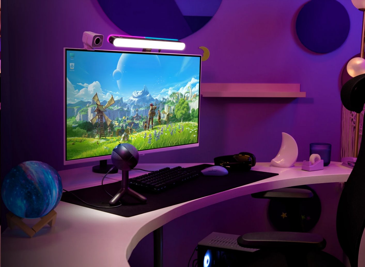 Logitech G Litra Beam LX - GRAPHITE - BT - PLUGCG - EMEA