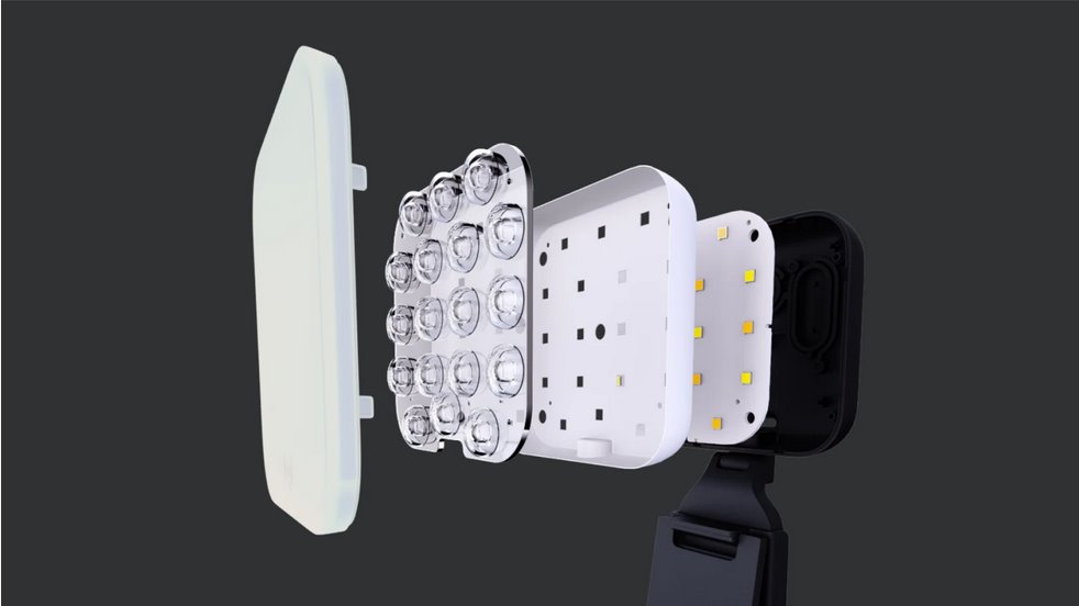 Logitech G Litra Glow Premium Streaming Light with TrueSoft - GRAPHITE - USB - EMEA